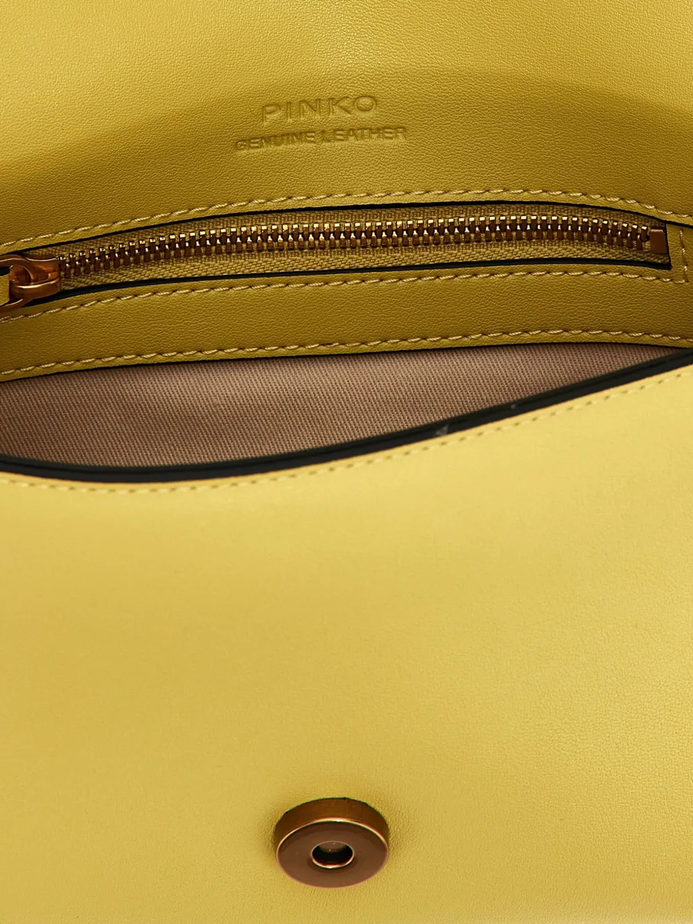 PINKO Love One mini crossbodytas Groen