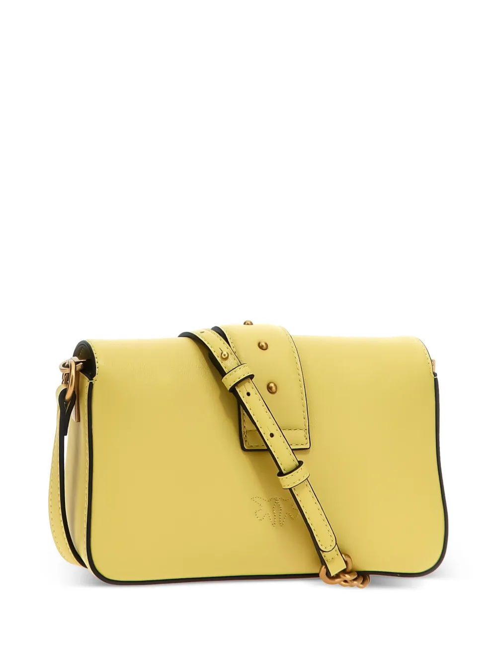 PINKO Love One mini crossbodytas Groen