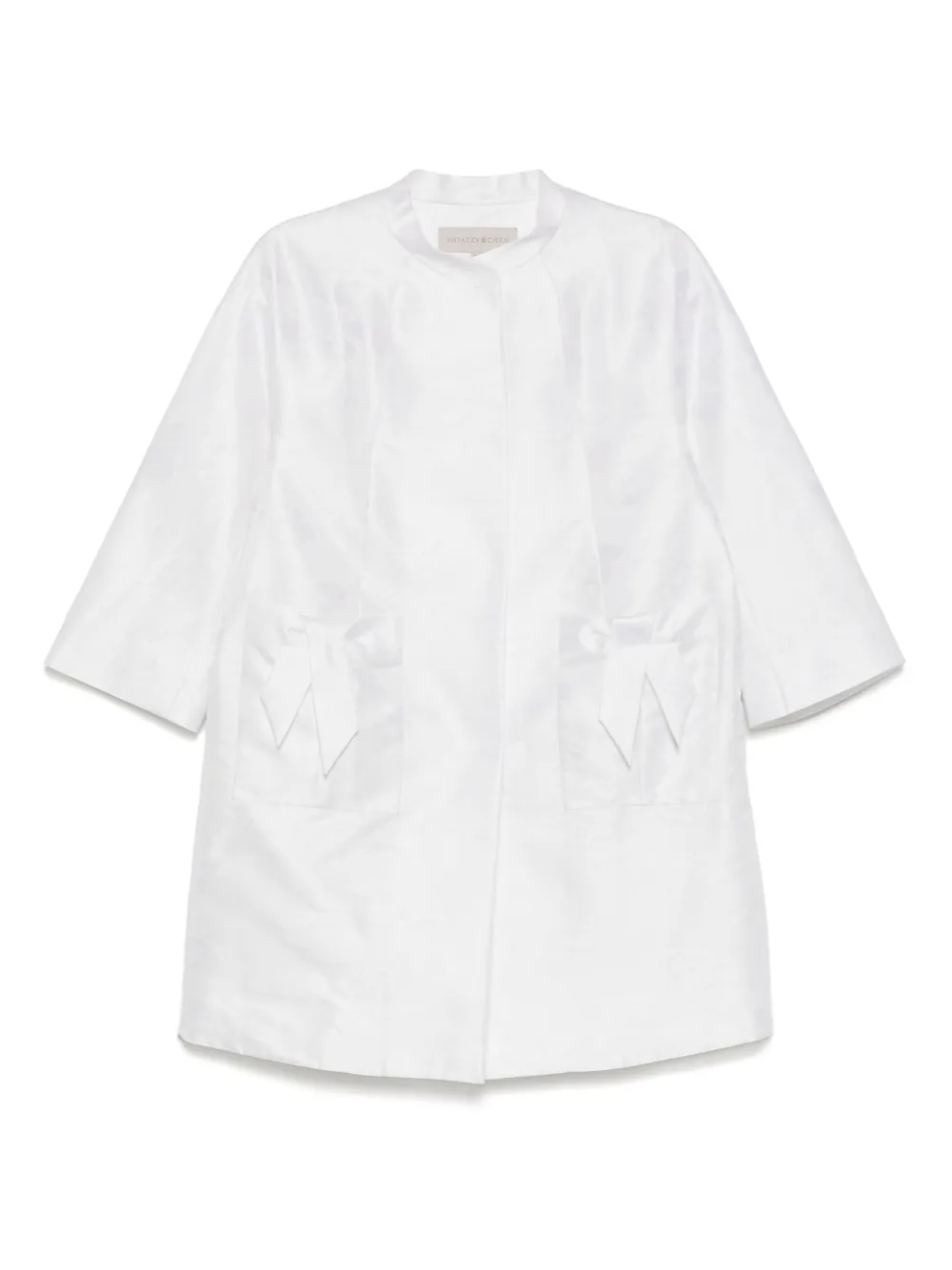 SHIATZY CHEN Jas met jacquard Wit