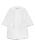 SHIATZY CHEN jacquard coat - White