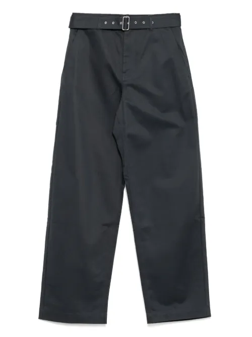 Pantalon à taille ceinturée - Maison Kitsuné - Modalova