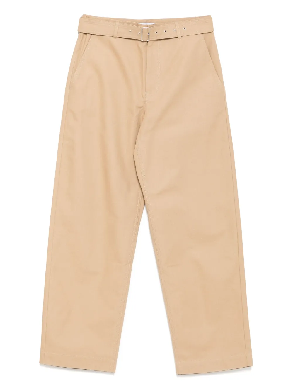 Maison Kitsuné Broek met ceintuur Bruin