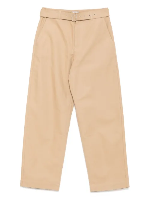 Pantalon à taille ceinturée - Maison Kitsuné - Modalova