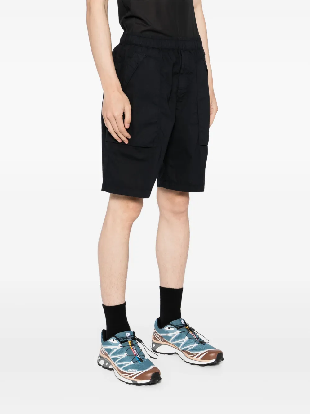 Stone Island Parachute shorts Blauw