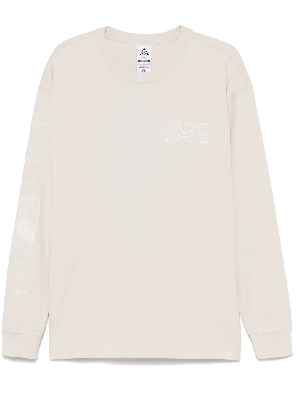Nike T-shirt ACG a maniche lunghe - Toni neutri