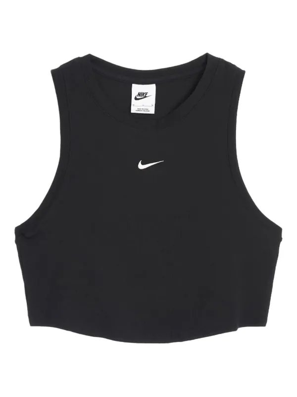 nike swoosh cropped tank
