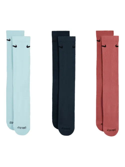 Lot de trois paires de chaussettes Everyday Plus 'Multi Color' - Nike - Modalova