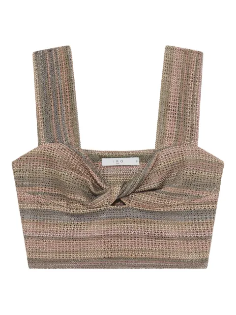 IRO Eloy Cropped Multicolor Top