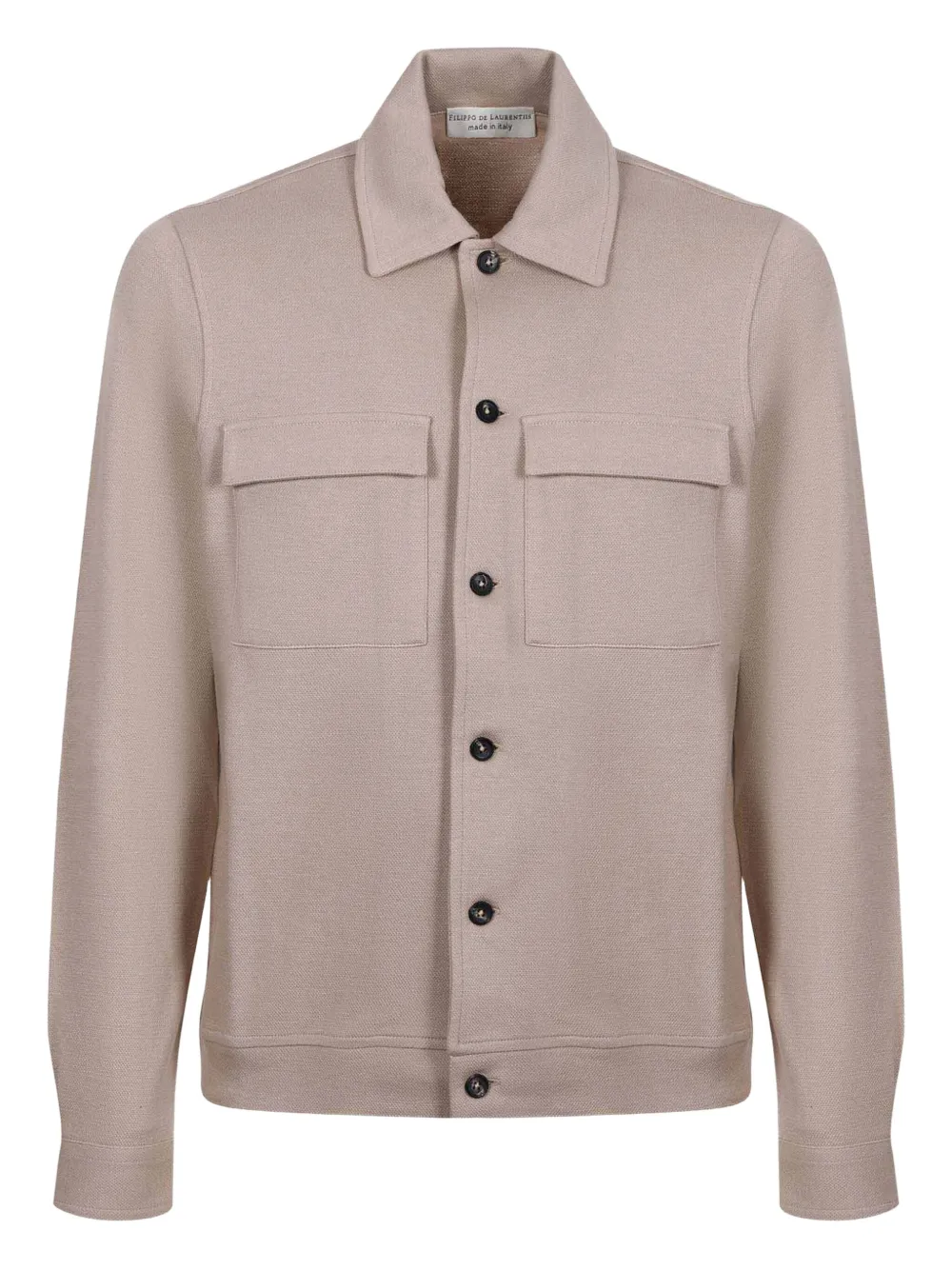 Filippo De Laurentiis Katoenen overhemd Beige