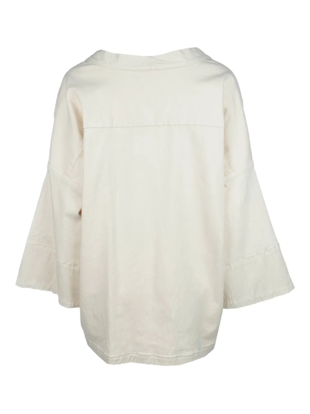 Cruna poncho con cuello en V | Capas y ponchos | Image 2
