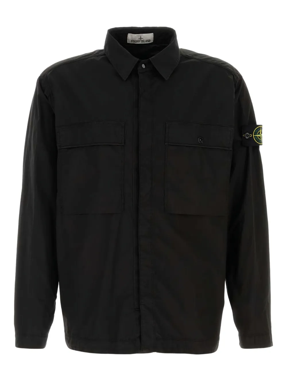 Stone Island Cargo overhemd Zwart