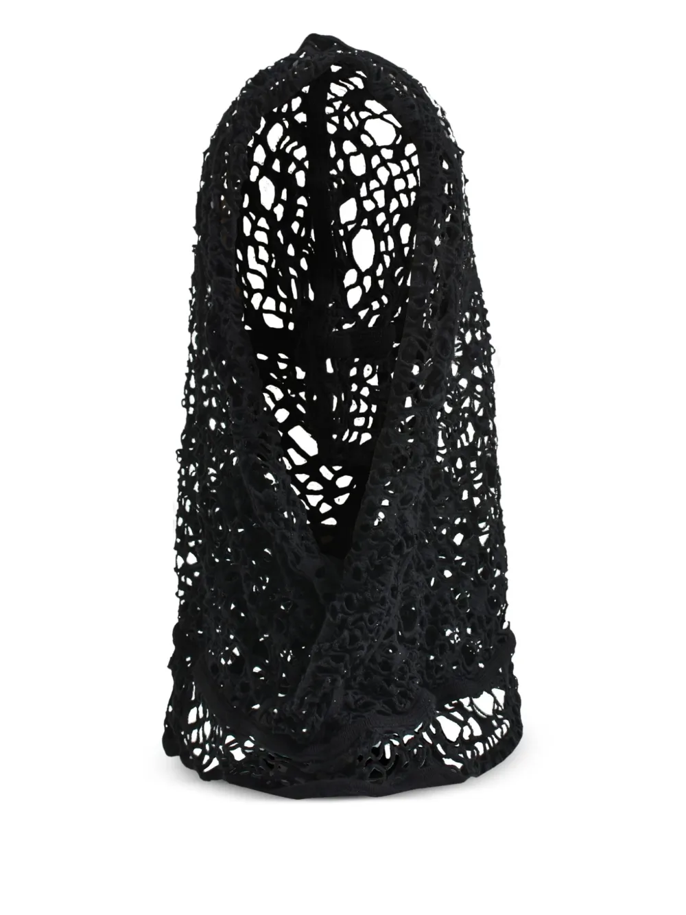 Julius open-knit balaclava | Black | Image 1