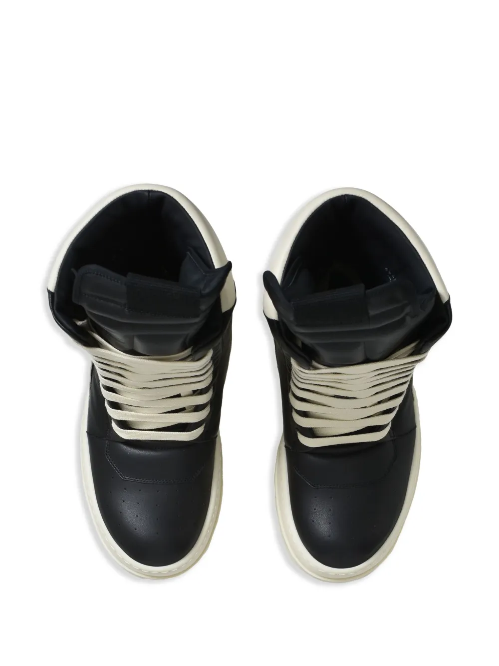 Rick Owens leather boots Black