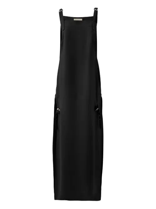 MISCI robe drapée Lara - Noir - MISCI - Modalova