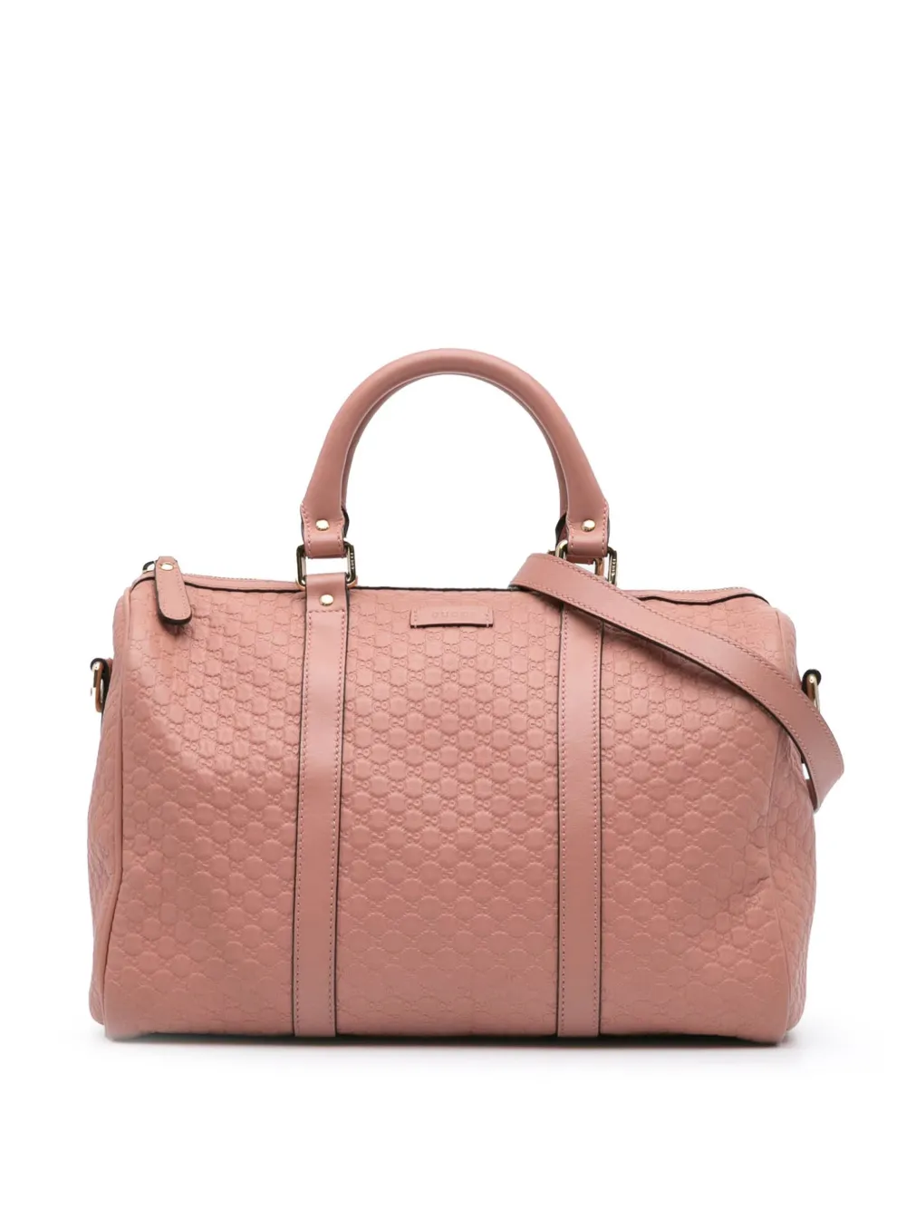 Gucci Pre-Owned 2000-2015 Medium Microguccissima satchel - Rosa