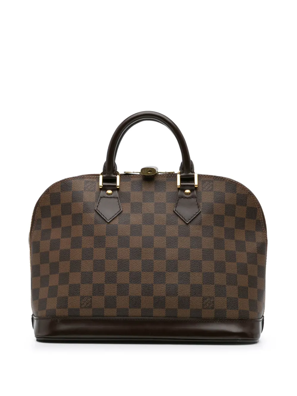 Louis Vuitton Pre-Owned 2004 ダミエ エベヌ アルマ PM ハンドバッグ - ブラウン Louis Vuitton Pre-Owned 2004 ダミエ エベヌ アルマ PM ハンドバッグ - ブラウン