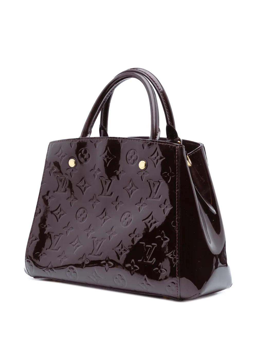 Louis Vuitton Pre-Owned 2015 Monogram Vernis Montaigne BB satchel | Pre-Owned | Image 2