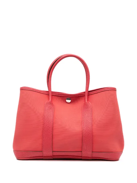 Hermès Pre-Owned 2018 Toile Officier Negonda Garden Party 30 tote bag