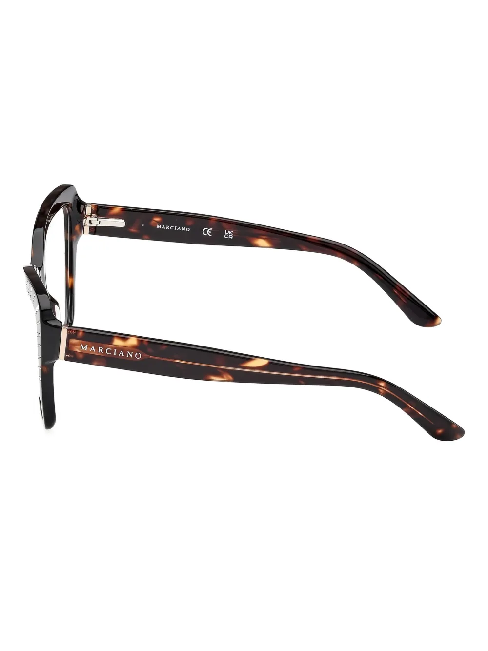 GUESS EYEWEAR Verfraaide bril Bruin