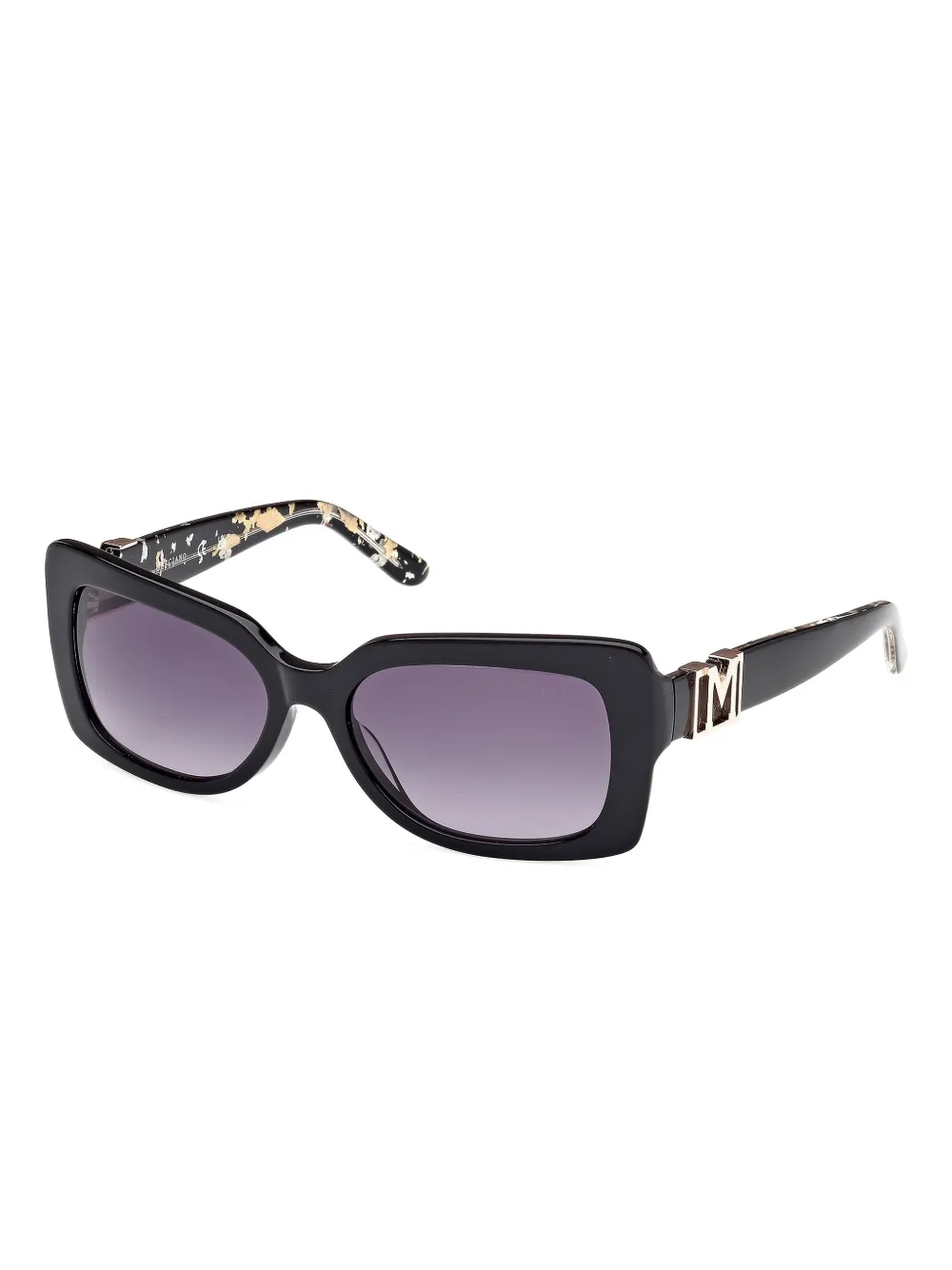 GUESS EYEWEAR logo sunglasses - Nero