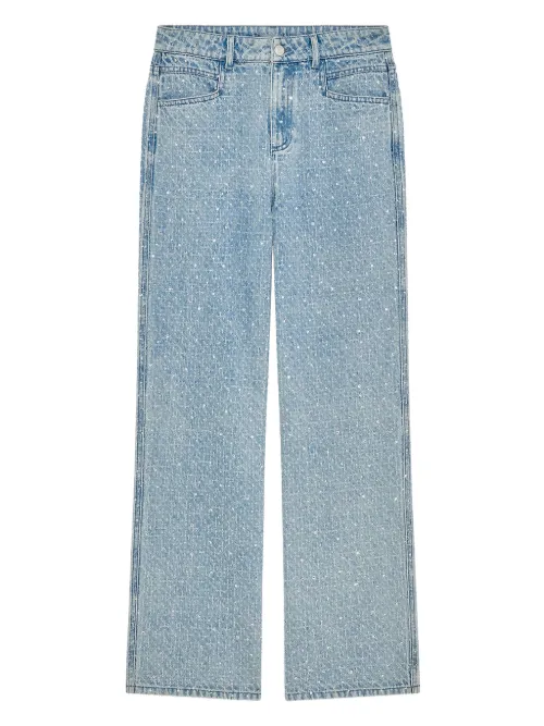 IRO jean à coupe droite - Bleu - IRO - Modalova