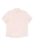SHIATZY CHEN Mandarin-collar organza jacket - Pink