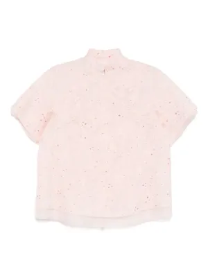 SHIATZY CHEN Jacquard Jacket | Purple | FARFETCH TW