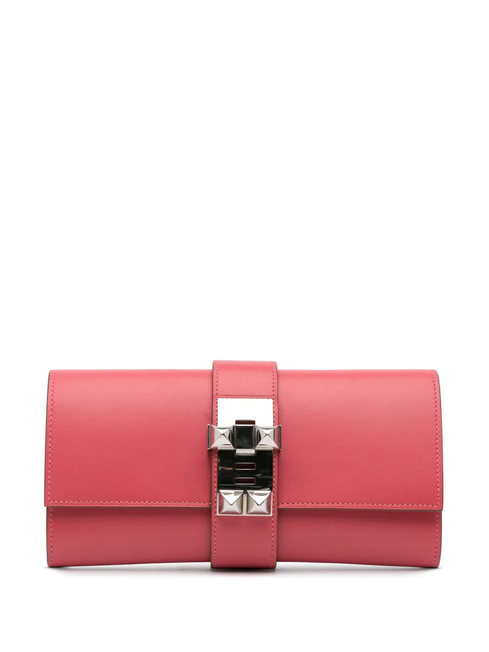 Hermès Pre-Owned 2014 Tadelakt Medor 23 clutch bag - ピンク Hermès Pre-Owned 2014 Tadelakt Medor 23 clutch bag - ピンク