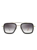 Dita Eyewear Flight square-frame sunglasses - Gold
