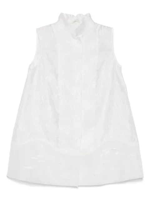 SHIATZY CHEN chamarra con cuello mao