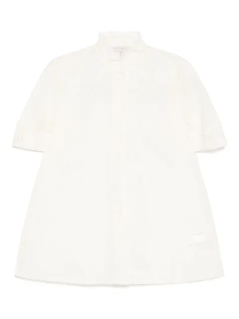SHIATZY CHEN camisa estampada con cuello mao