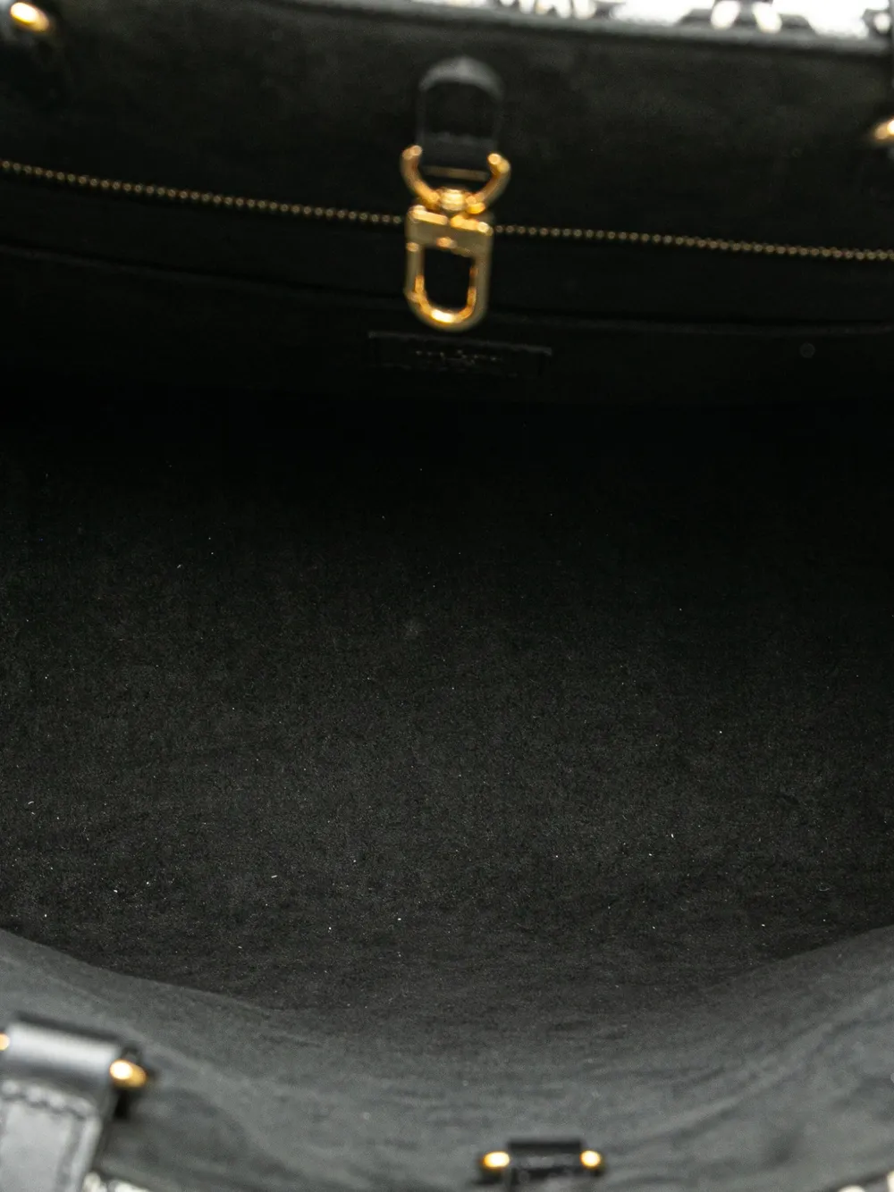 Pre-owned Louis Vuitton 2020 Monogram Since 1854 Onthego Gm Satchel In Black