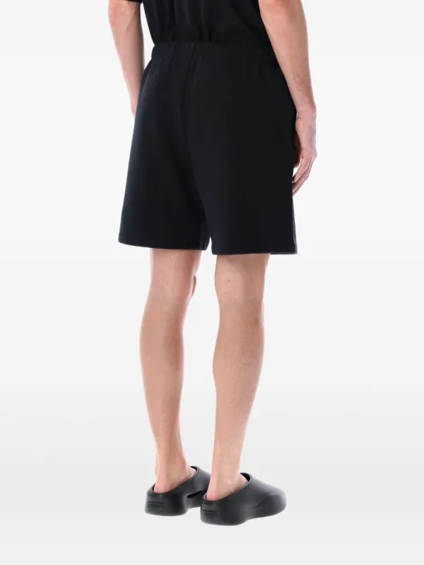 FEAR OF GOD ESSENTIALS Fleece Track Shorts | Black | FARFETCH