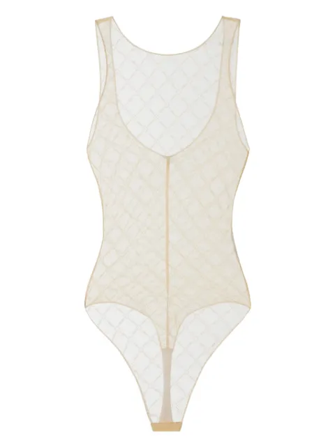 Elisabetta Franchi sheer bodysuit 