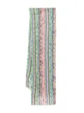 Missoni zig zag scarf - Blue