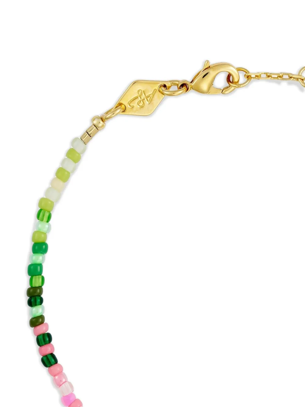 Anni Lu Capri rainbow bead pearl bracelet | Image 2