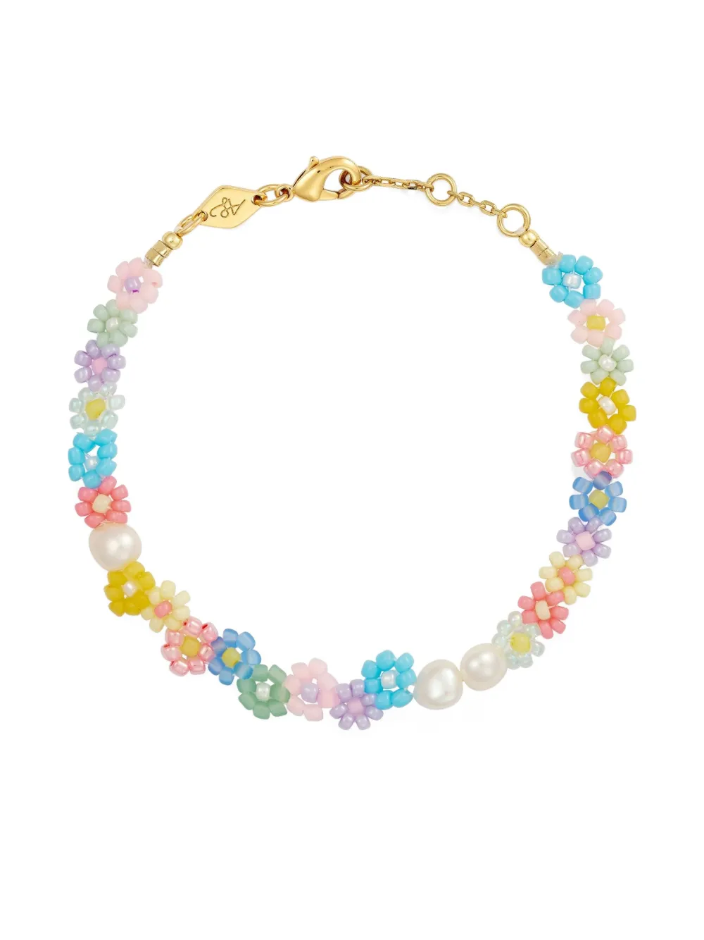 Anni Lu Fleur bracelet - Goud