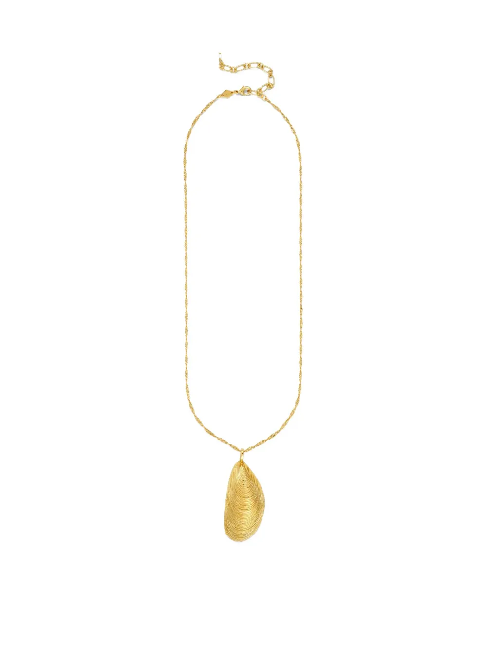 Anni Lu Moules twisted-chain necklace - Goud