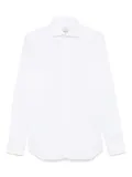 D4.0 spread-collar shirt - White