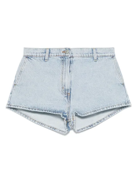 Magda Butrym shorts de mezclilla