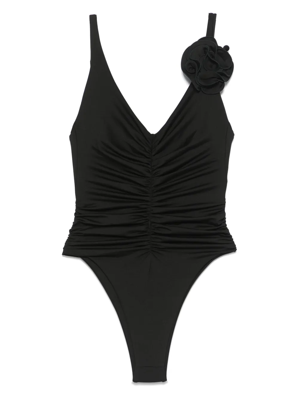 Magda Butrym maillot de bain à design froncé | noir | Image 1