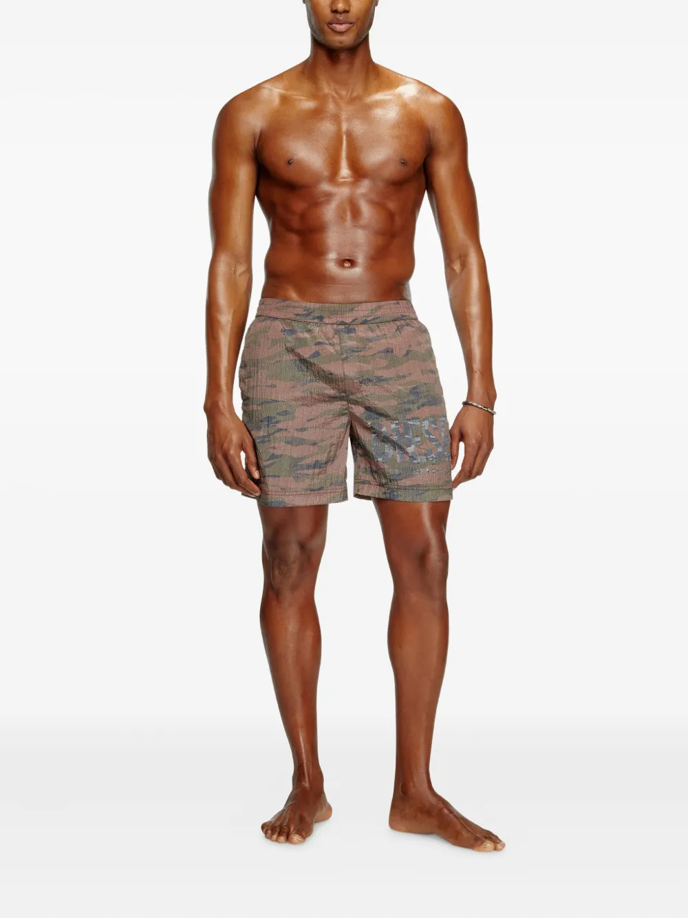 Diesel Rio zwembroek met camouflageprint Roze