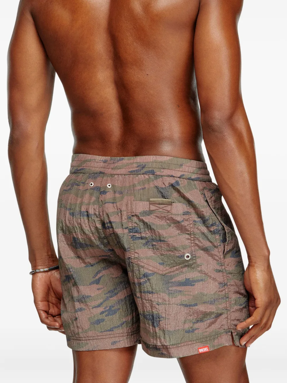Diesel Rio zwembroek met camouflageprint Roze