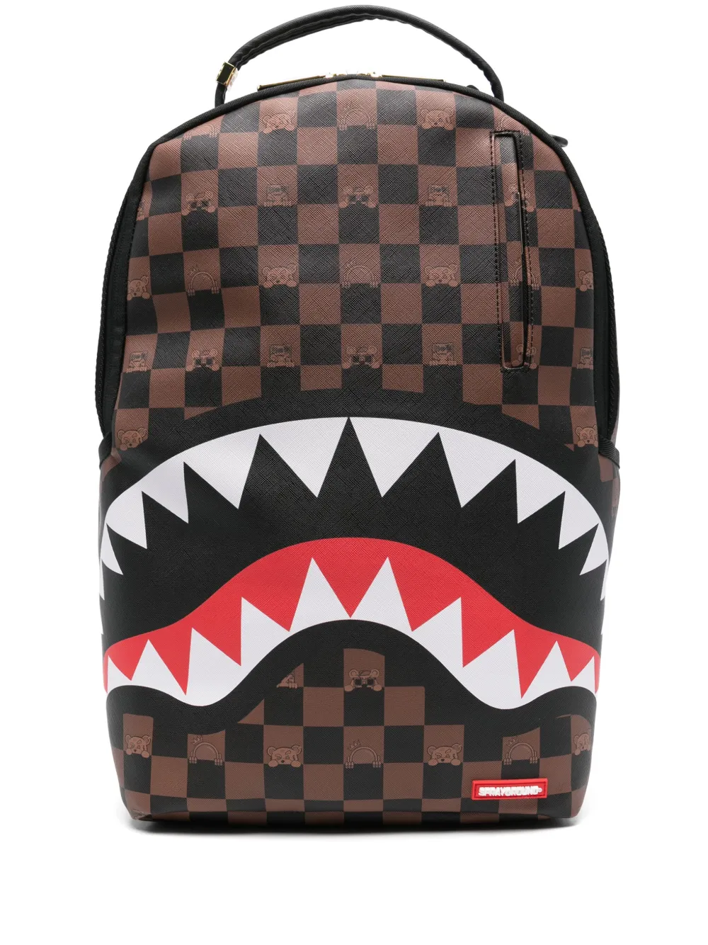 Sprayground kid Peeking Character rugzak Zwart