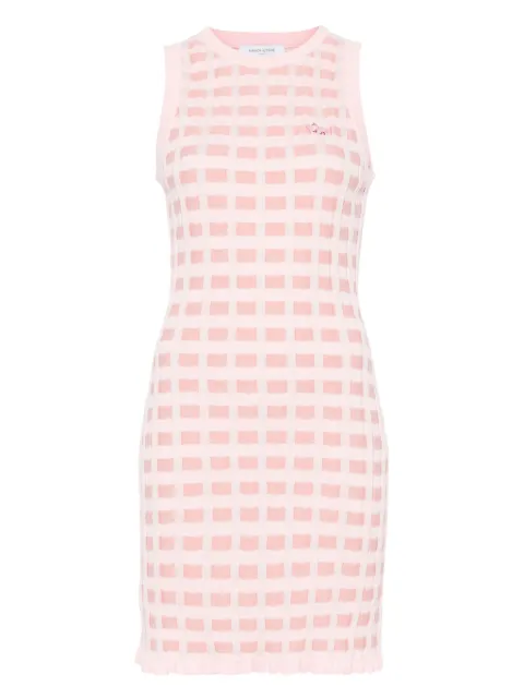 Maison Kitsuné Fox-motif midi dress