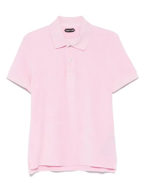 TOM FORD playera tipo polo de tela de toalla