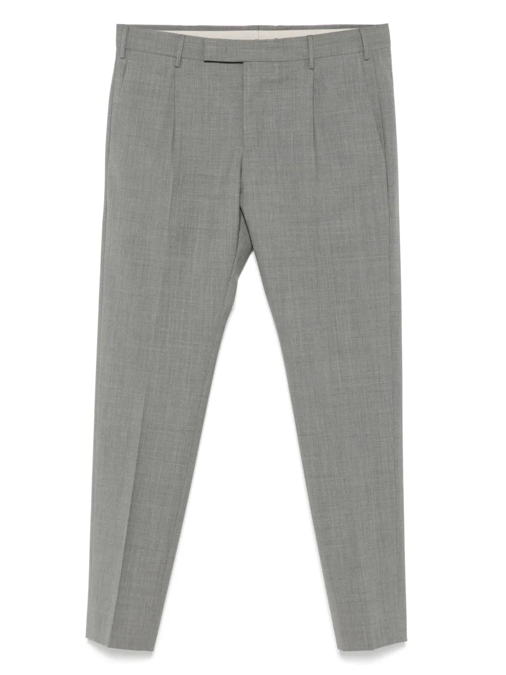 PT Torino Broek met geplooid detail Grijs