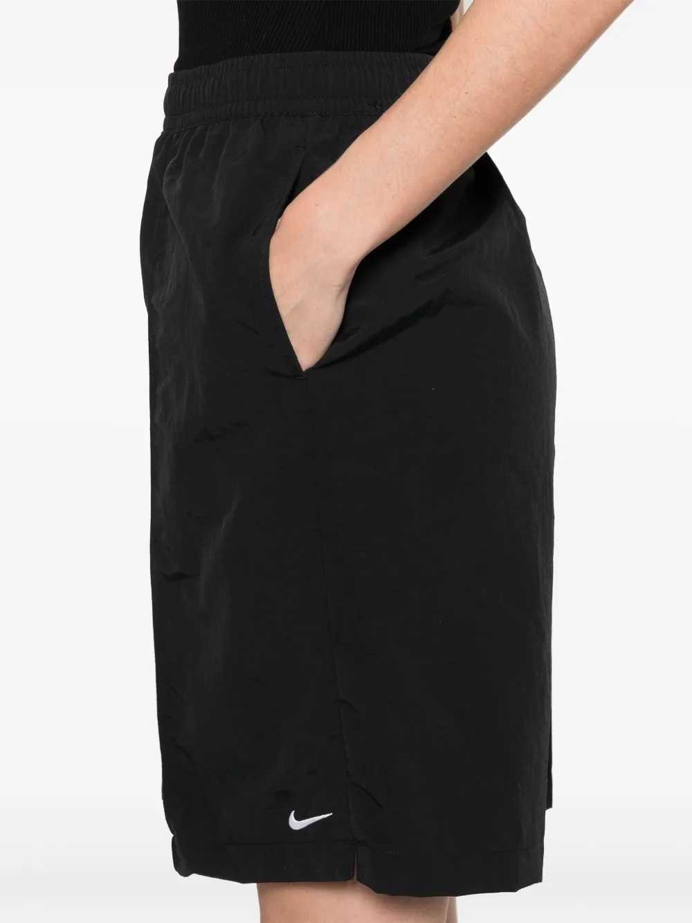 Nike Shorts met print Zwart