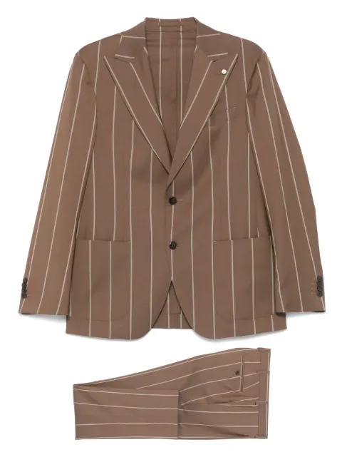 LUIGI BIANCHI MANTOVA pinstriped suit