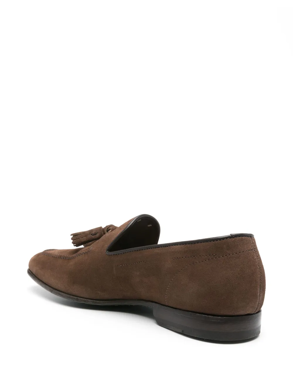 Green George suede loafers Brown